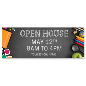 School Supplies - 3x8 ImpactBanners