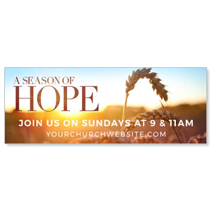 Season of Hope Wheat ImpactBanners