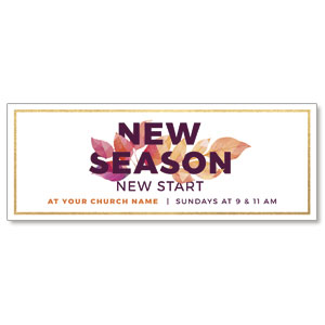 New Season Start ImpactBanners