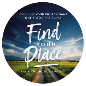 BTCS Find Your Place Circle InviteCards 