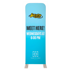 Awana Clubs 2' x 6' Sleeve Banner