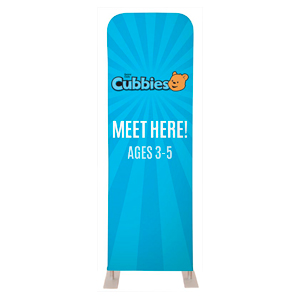 Awana Cubbies 2' x 6' Sleeve Banner