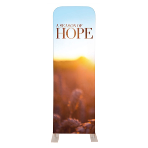 Season of Hope Wheat 2' x 6' Sleeve Banner