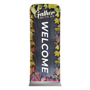 Gather with Us 2'7" x 6'7" Sleeve Banners