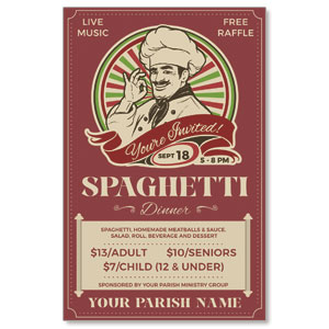 Spaghetti Dinner 4/4 ImpactCards