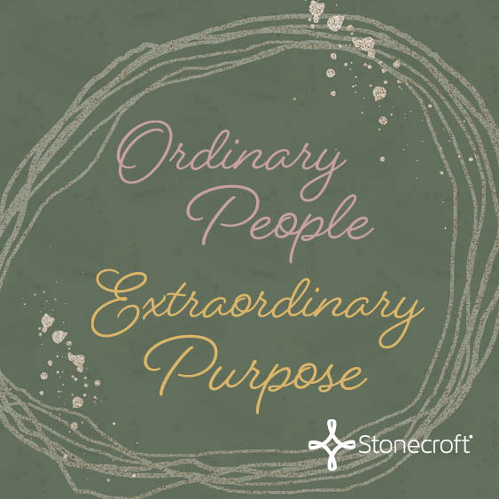 InviteCards, Inspiration, Ordinary People, Extraordinary Purpose, 3.75 x 3.75