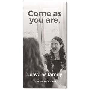 Leave As Family 11" x 5.5" Oversized Postcards