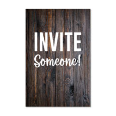 Dark Wood Invite Someone 