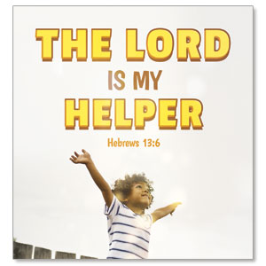 Kids Lord Is My Helper StickUp