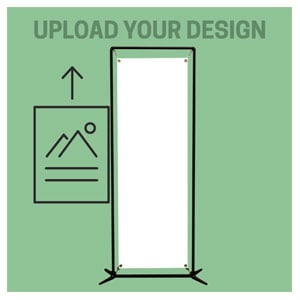 2 x 6 Banner: Upload Your Design 2' x 6' Banner