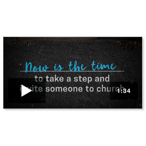 Now's The Time Motion Invite Video No Logo  Video Downloads