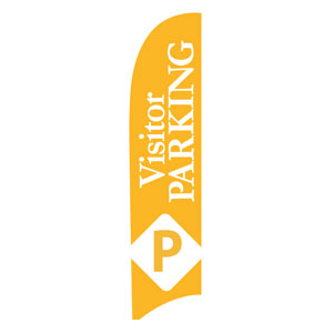 Visitor Parking Flag Banner Flag Banner
