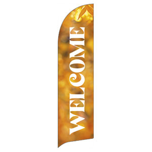 Season of Hope Leaves Flag Banner